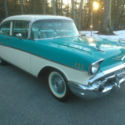 1957 chevy 2 door bel air 283 v-8 turn key. 3 speed standard transmission