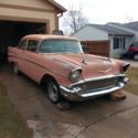 1957 chevy 2 dr belair sedan
