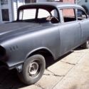 1957 Chevy 2 DR Post , Rust free/ Blank Canvas / Stock, Resto -Mod / Rat Rod