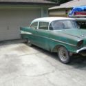 1957 CHEVY 210 2 DOOR POST-ORIGINAL- NEEDS RESTORATION