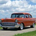 1957 Chevy 210 2 door Sedan Post Custom Rotisserie Restoration