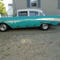 1957 chevy 210 4 door sedan mild custom