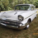 1957 Chevy 210 BelAir 2 door post sedan restored, automatic, 327 rebuilt engine