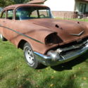 1957 chevy 2dr project car