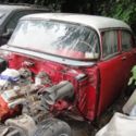 1957 Chevy 4 Door project with extra parts,  no reserves Highest Bidder Wins it