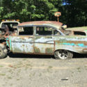 1957 CHEVY 4 DOOR RAT HOT ROD CLASSIC COLLECTOR CAR CUSTOM PROJECT LOOK NY GAS