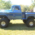 1957 chevy apache 4x4 shortbed stepside show truck monster truck