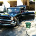 1957 Chevy Bel Air,  2 door hard top,  Low Rider, all new, finish and show