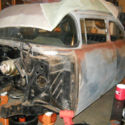 1957 Chevy Bel Air 2 door post restoration project clean California title