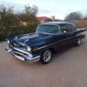 1957 Chevy Bel Air 2DHT New ZZ4 350 700R OD AT AC Dakota Gauges CA Car Solid