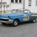 1957 CHEVY BEL AIR CONVERTIBLE ONE OWNER NEXT TO BARN FIND PROJECT