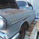 1957 CHEVY BEL AIR UNTOUCHED ALL ORIGINAL 1 OWNER CAR WITH 90795 ORIGINAL MILES