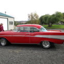1957 Chevy BelAir 2-dr Hardtop Big Block 468 with turbo 400 57 Chevrolet