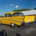 1957 Chevy Belair 210 post car restored restomod