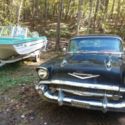 1957 chevy belair 2dr hardtop garage find