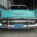 1957 chevy belair 4 door post with 55 k original miles and Power Pack high comp.