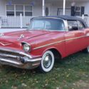 1957 chevy belair convertible barn find