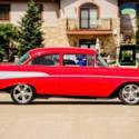 1957 CHEVY BELAIR FRAME OFF RESTO MOD 6 SPEED 4 WHEEL DISC AC ALL POWER