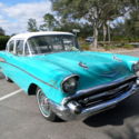 1957 Chevy Belair no rust ever with vintage cold air