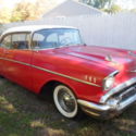 1957 CHEVY BELAIR V8 2dr HARDTOP POWER PACK CAR GARAGE FIND