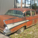 1957 CHEVY CHEVROLET 4 DOOR BEL AIR CLASSIC COLLECTOR CAR PROJECT ALL ORIGINAL