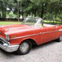 1957 Chevy Chevrolet Bel Air Convertible Garage Barn Find NO RESERVE
