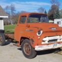 1957 Chevy Coe Lcf Truck BIG BACK WINDOW deluxe farm truck 6400 V8