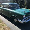 1957 Chevy. Rare two door 150 Post sedan Solid straight Project