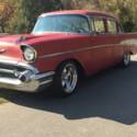 1957 CHEVY/chevrolet/ belair/150/210/4door/classic/hotrod/muscle car/cruizer/rat
