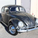 1957 classic oval window Volkswagen bug, Rare Yanase Japan import Patina