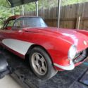 1957 CORVETTE CONVERTIBLE C1 PROJECT CAR NO RESERVE NCRS REPAIRABLE HOT ROD 1956