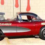 1957 Corvette Fired Up Garage Gasser
