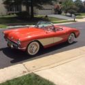 1957 Corvette Very Nice Driver Dual Quads Soft Top Only