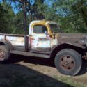 1957 DODGE POWER WAGON 4X4 WITH 1947 PARTS TRUCK 4X4
