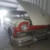 1957 Ford Custom White Model 70B