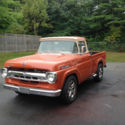1957 Ford F-100 Big back window 2 door , short bed pickup