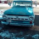 1957 Ford F-100 short bed large rear window