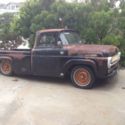 1957 Ford F-100 Straight Six, Three on the tree. Runs great