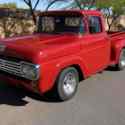 1957 Ford F100 Pickup Red RWD Automatic