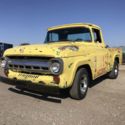 1957 FORD F100 SHORT BED PICKUP  57 F-100 PATINA HOT ROD TRUCK 312 Y BLOCK NR