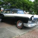 1957 FORD FAIRLANE 500 2 Doors BLACK/WHITE V8 390 engine C6 transmission