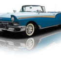 1957 Ford Fairlane 500 312 Miles Blue Convertible 312 V8 3 Speed Automatic