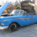 1957 Ford Fairlane 500 Convertible  PROJECT CAR  Antique Classic