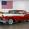 1957 Ford Fairlane 500 Crown Victoria 58995 Miles Red / White Coupe 312ci V8 Aut