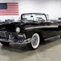 1957 Ford Fairlane 500 Skyliner Retractable 295 Miles BLACK Convertible 292ci V8