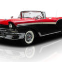 1957 Ford Fairlane 500 Sunliner 55382 Miles Raven Black Convertible 312 V8 2 Spe