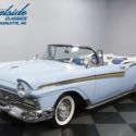 1957 Ford Fairlane 500 Sunliner 9659 Miles Blue Convertible 312 V8 3 Speed Autom