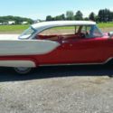 1957 Ford Fairlane  Victoria Flame Red / Colonial White 2 Door Coupe RESTORED