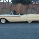1957 FORD SKYLINER  252 Miles WHITE CONVERTIBLE/COUPE 312 CUBIC INCHES Automatic