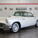 1957 Ford Thunderbird 46208 Miles White w/Removable Hardtop